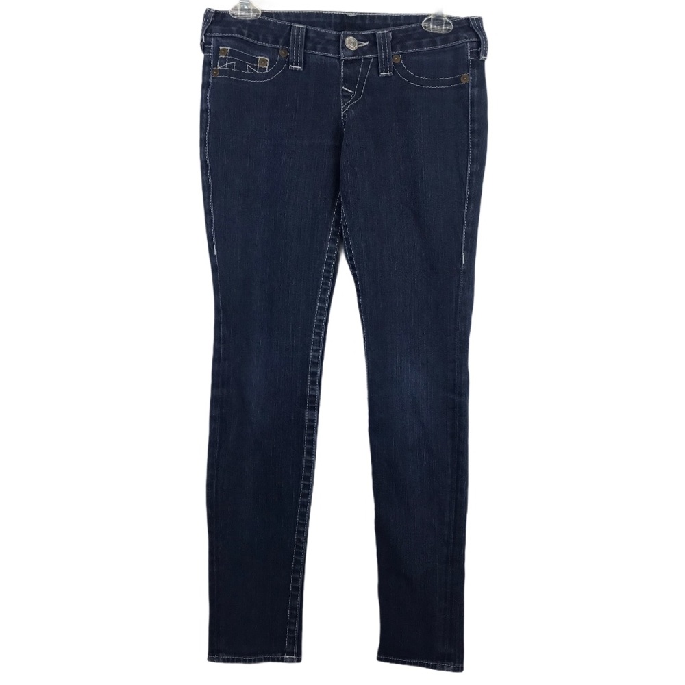 True Religion Rockstar Stella Low Rise Jeans Women Sz 27